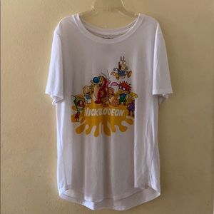 Nickelodeon T-shirt Large -New